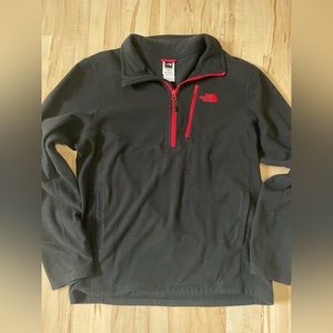 North Face Fleece Quarter Zip Men's Medium